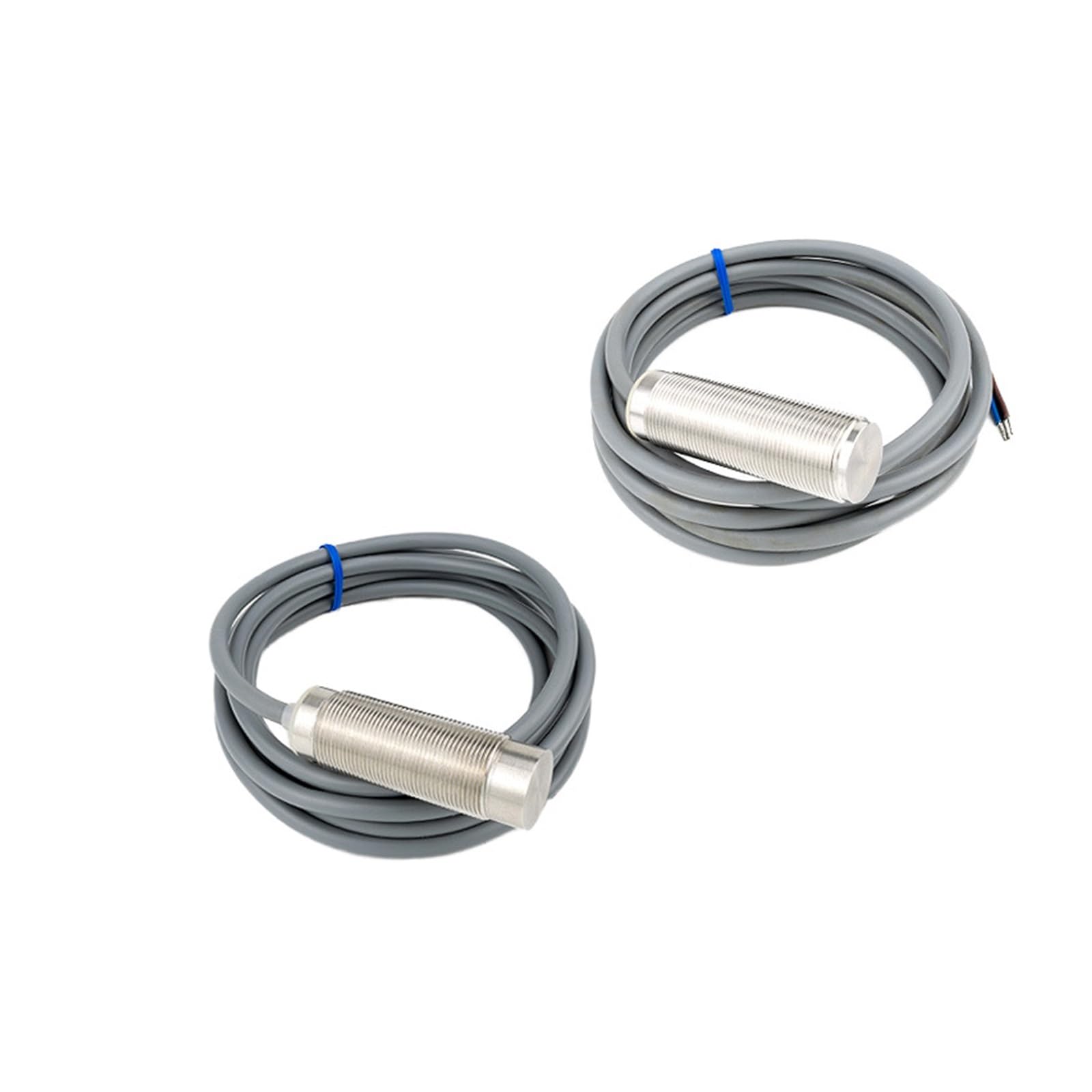 PXQCHAVLN M18 Industrial Proximity Sensor with NPN and PNP Output Metal Surface and Simplified Processes(M18 flush NPN NO-Sn:5mm)