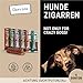Chewies Hundezigarre Hirsch - Protein Kaustangen für Ihren Hund getreidefrei & zuckerfreie Hunde-Leckerli auch für Welpen & Senior Hunde geeignet, 10er Pack (je 75g)