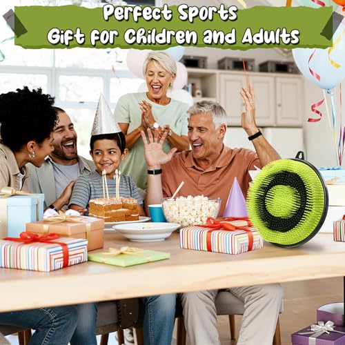 Axtwurfspiel-Set für Erwachsene und Jugendliche: Zielwurfspiel mit Axtscheibe und 4 Wurfpfeilen EKein Bohren Erforderlich und Tragbar und Eignet Sich für Drinnen und Draußen(12 * 12IN)