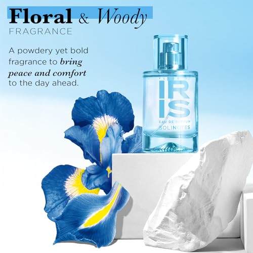 Image of Solinotes Iris Eau de Parfum, Violet & Cedar, for Women & Men, 1.7 Fl Oz