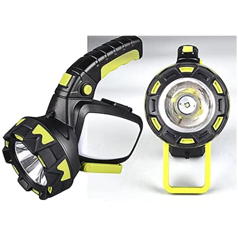 S-link SL-F894 5W LED+18 Beyaz+ 18 Kırmızı Ledli Işık Modlu Döner Kollu USBŞarjlı Elfeneri