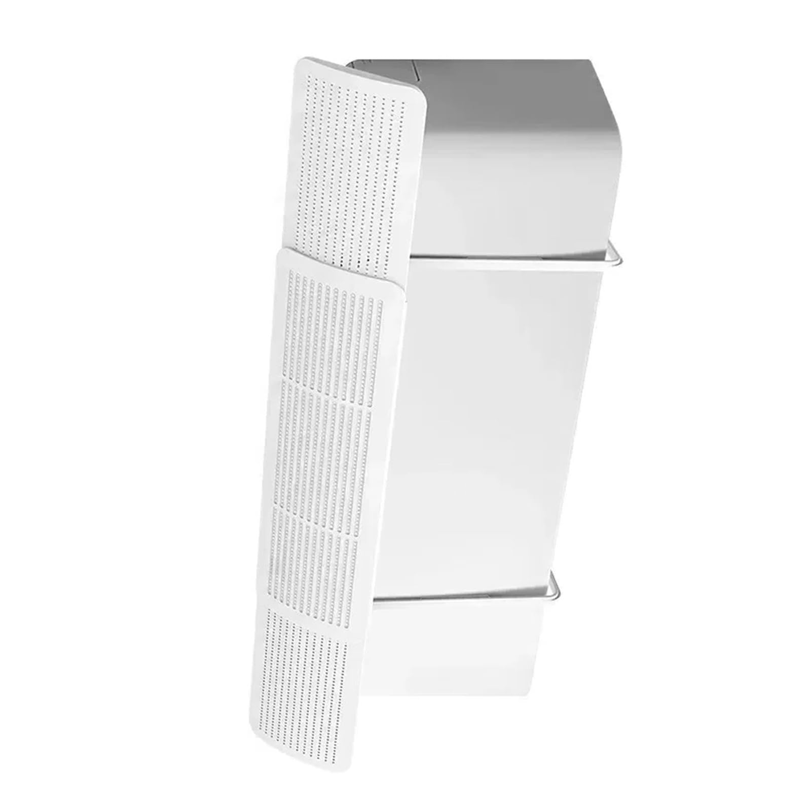 Whegavgko White Air Conditioner Wind Deflector, Anti-Direct Blowing Outlet Baffle Retractable Air Conditioner Shiel Confinement Cold Air Guide