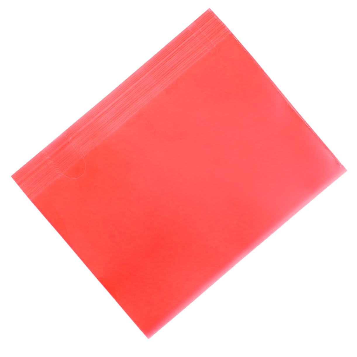 DOITOOL 60 Piezas Carpetas Transparentes Tipo de Fundas de Plástico PP Resistentes para Organizador Práctico para Oficina Escuela y