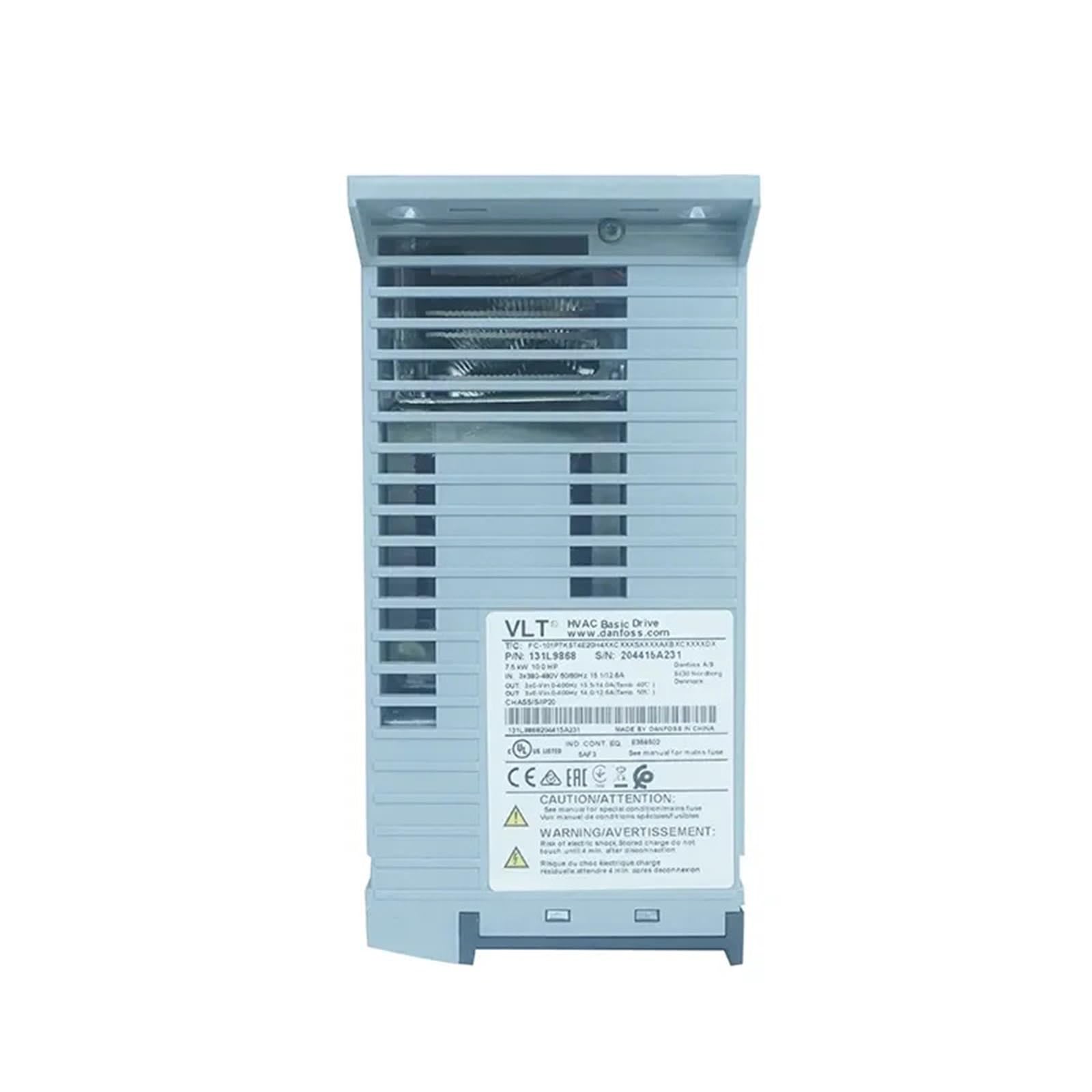 Inversor monofásico de 4,0 kW y 5,5 HP, Serie VFD FC51 132F0026 FC-051P4K0T4E20H3BXCXXXSXXX