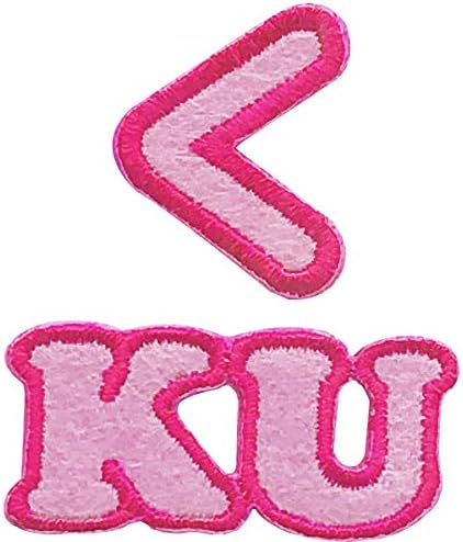 Amazon Co Jp ひらがな ワッペン わっぺん ネームワッペン アイロン お名前ワッペン 名前シール フェルト 刺繍 英語 アルファベット 名前 ネーム ピンク 入園 入学 手芸 く ピンク ホビー