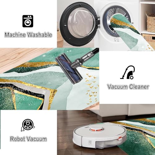 Alfombra de pasillo larga antideslizante lavable 40x130 anti manchas 5
