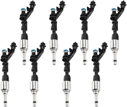 0261500298 8W939F593BC 8W93-9F593-BB LR069897 8 Pcs Fuel Injectors For Land Rover LR4 Range Rover Sport, Jaguar XK/XKR/XKR-S/XJ/XJR/XF/XFR/XFR-S/F-Type 2010-2018
