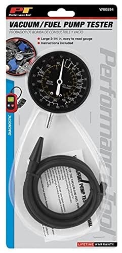 Performance Tool W80594 aspiradora y comprobador de bomba de combustible