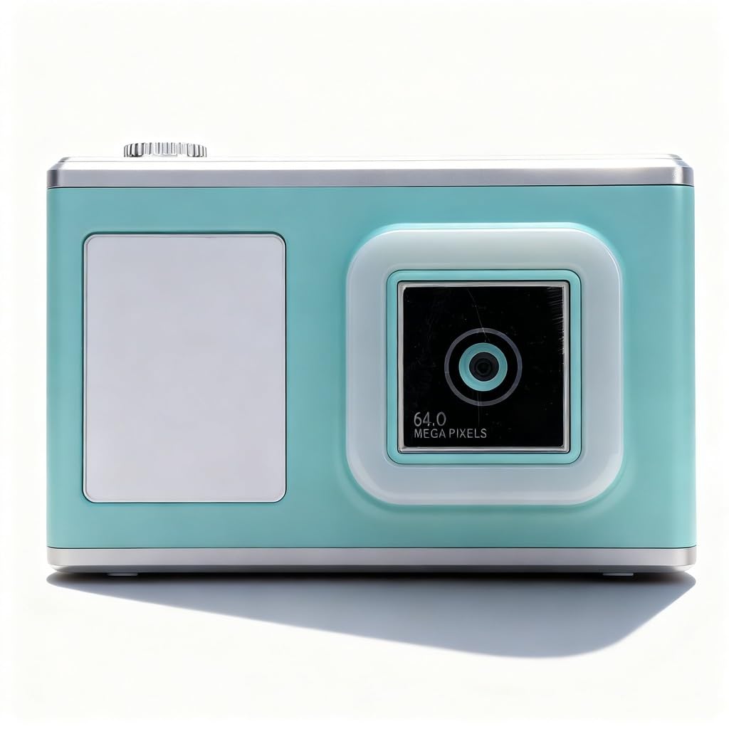 Digital Camera Front Rear 48MP, 2.4in IPS Screen, Fill Light, Video Camera Green - AI Autofocus, Long Battery Life, Ideal for Travel and Selfies (Green)-picture-25