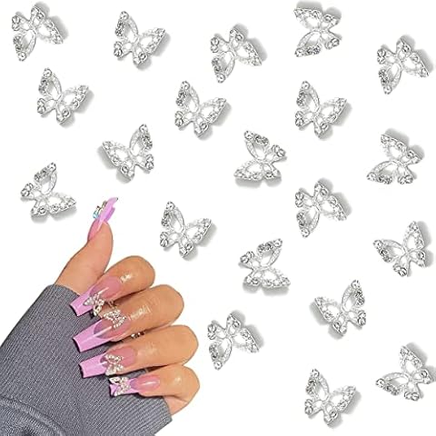 Butterfly Nail Charms by ZASKHLD Cover