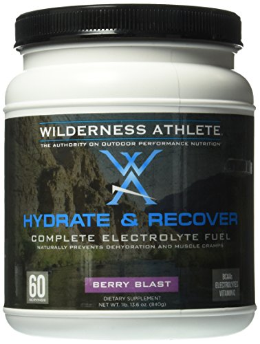 Wilderness Athlete Hydrate and Recover Tub, Berry Blast, 1lb 13.6oz (29.6 Ounces) Wilderness Athlete Hydrate and Recover Tub, Berry Blast, 1lb 13.6oz (29.6 Ounces)