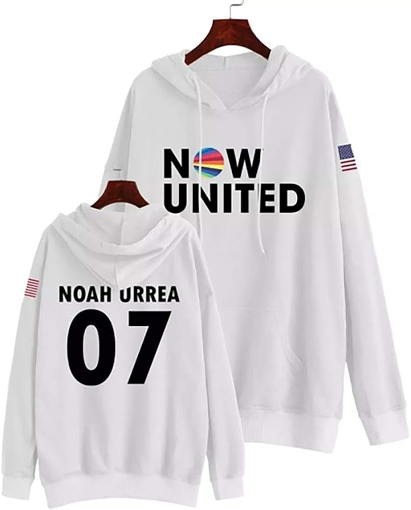 Wawni 2020 Now United Hoodie Sweatshirts Men Women Usa United Noah Urrea 07 Unisex Pullover At Amazon Men S Clothing Store