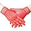 Fishnet Gloves Hollow Fishnet Gloves – Sexy Short Mesh Gloves Women Girls Nightclub Punk Cosplay Gloves – Fancy Dress…