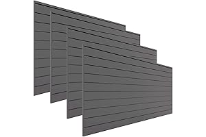 Garage Storage PVC Slatwall Panels: Declutter, Organize, Conquer