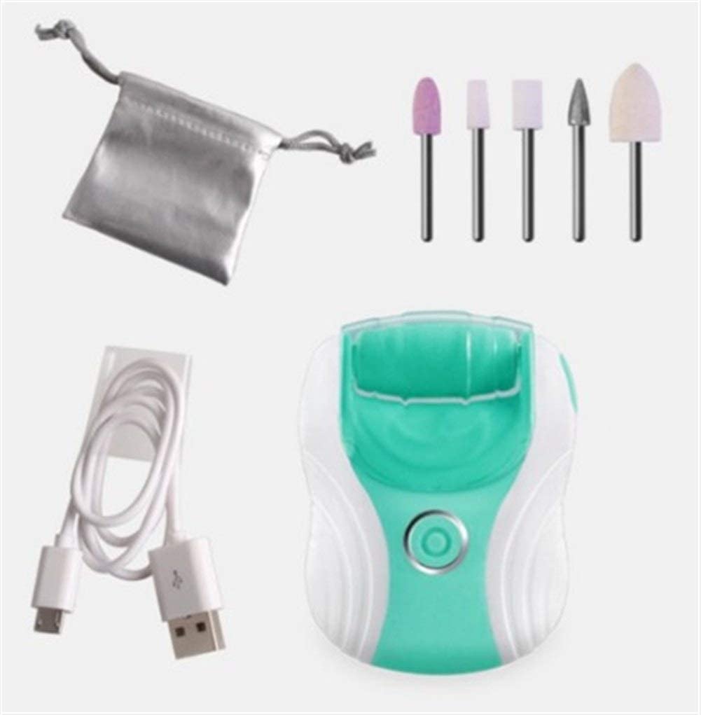 Pédicure ABS dissolvant de callosités Rechargeable Peau Morte Maison électrique Durable exfoliant Puissant meuleuse de Pied Outil de pédicure Soin des fichiers