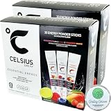 Celsius Energy Drink Mix Variety, Zero Sugar, 60 ct with Galley Grove Mints