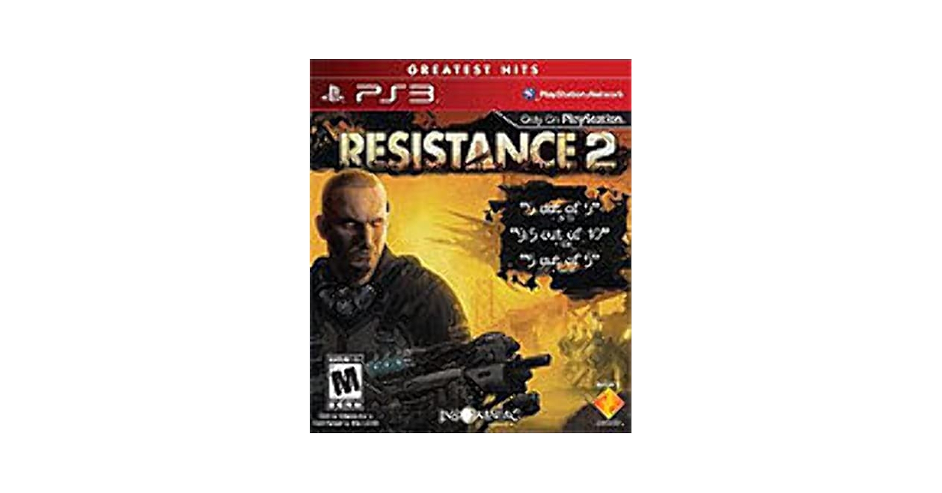 RESISTANCE 2 (レジスタンス 2) PlayStation 3 the Best Amazon.com: Resistance 2 (platinum) /ps3 : Video Games