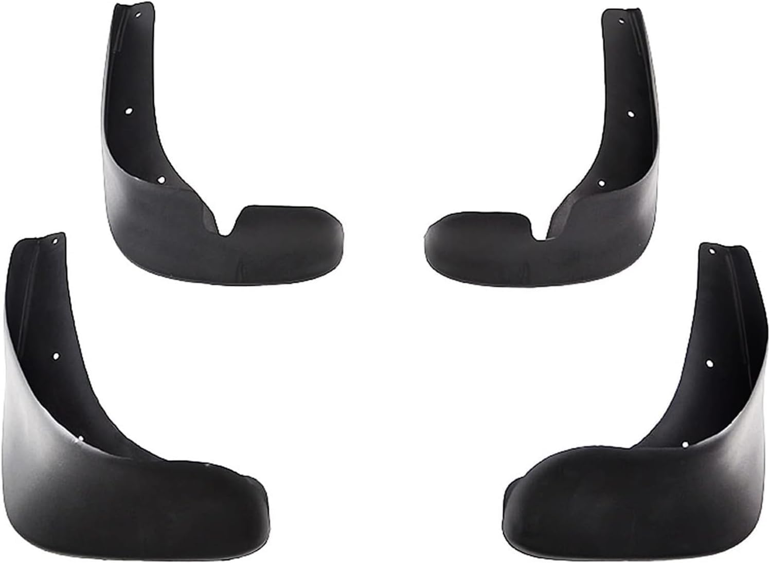 RSCBB 4 Pcs Car Mud Flaps Splash Guards for Citroën Xsara Picasso 2000-2012, Easy Installation Mudguards Front Rear Mud Flaps Splashproof Waterproof Car Accessories