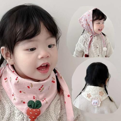 Bufandas para el cuello para niños: ropa térmica de algodón para otoño e invierno 6