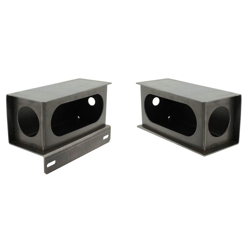 Extreme Max 5001.1364 Weld-On Steel Taillight Housing Kit with License Plate Bracket