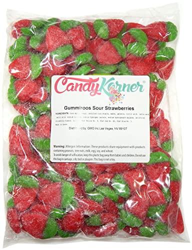 Gominolas de Fresa Ácida 2.2 lb miniatura 1