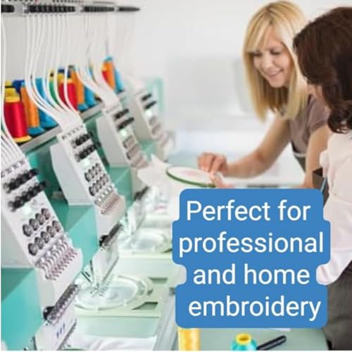 Cut Away Embroidery Stabilizer 20” x 25 Yd Roll - Medium Weight 2.5 oz - Cut into Desired Size - for Machine Embroidery and Hand Sewing by H.B.I. - Image 5