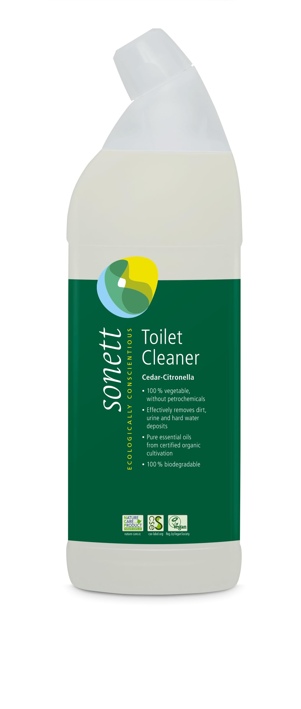 NATURE CAPITAL INTERNATIONAL Sonett Organic Toilet Cleaner Cedar-Citronella (25 fl.oz/750ml)