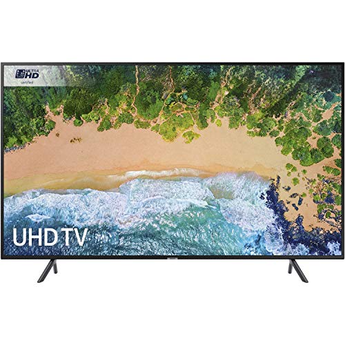 Samsung UE55NU7100 55-Inch 4K Ultra HD Certified HDR Smart TV - Charcoal Black (2018 Model) [Energy Class A]