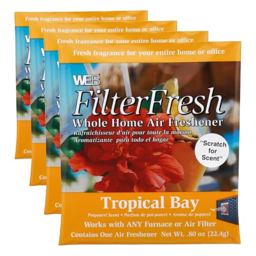 Image of WEB FilterFresh Whole Home Tropical Bay Air Freshener (Pack of 4)