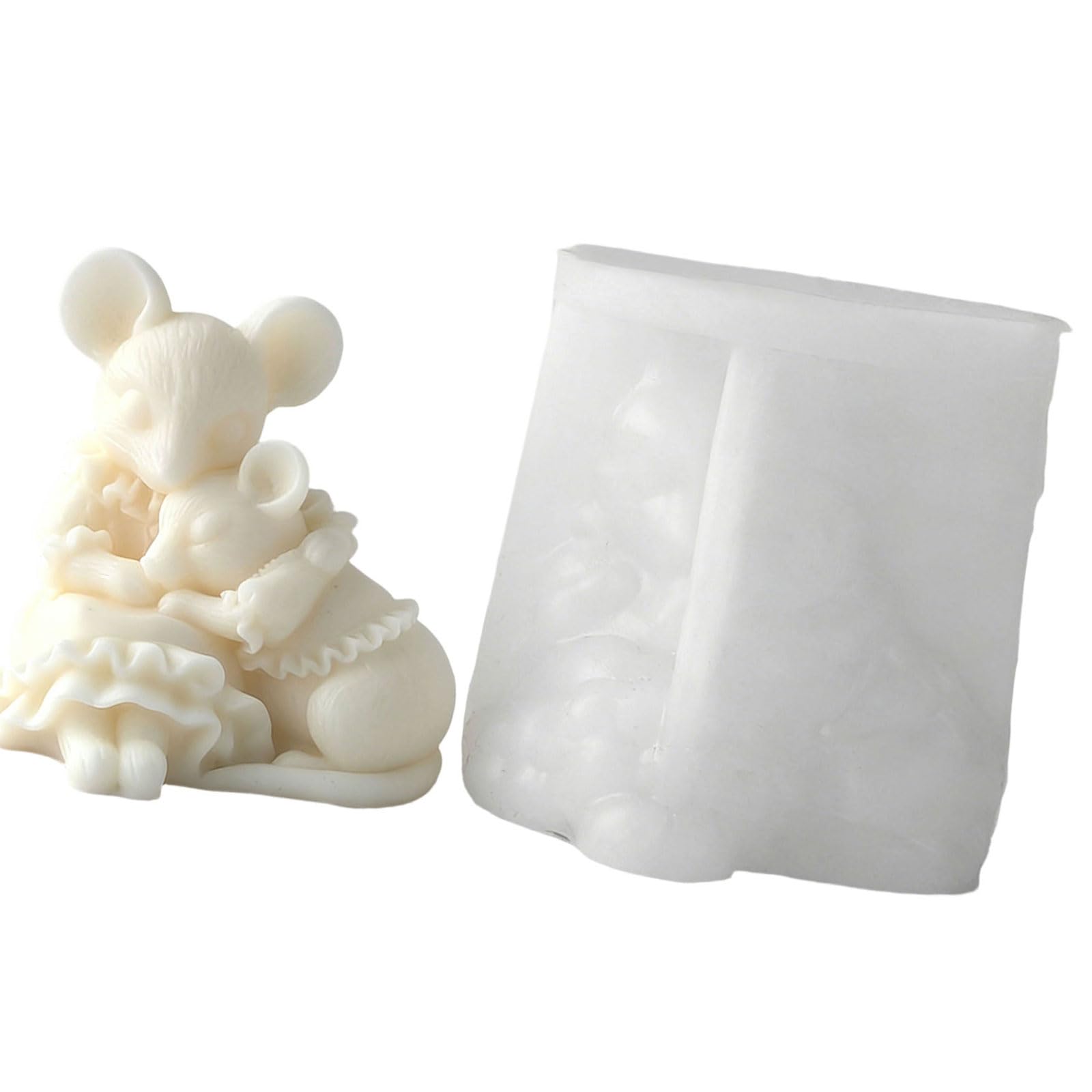 Zxfdsfdbnm Shape Making Mold Silicone for Gift Home Decoration Creative Projects Silicone