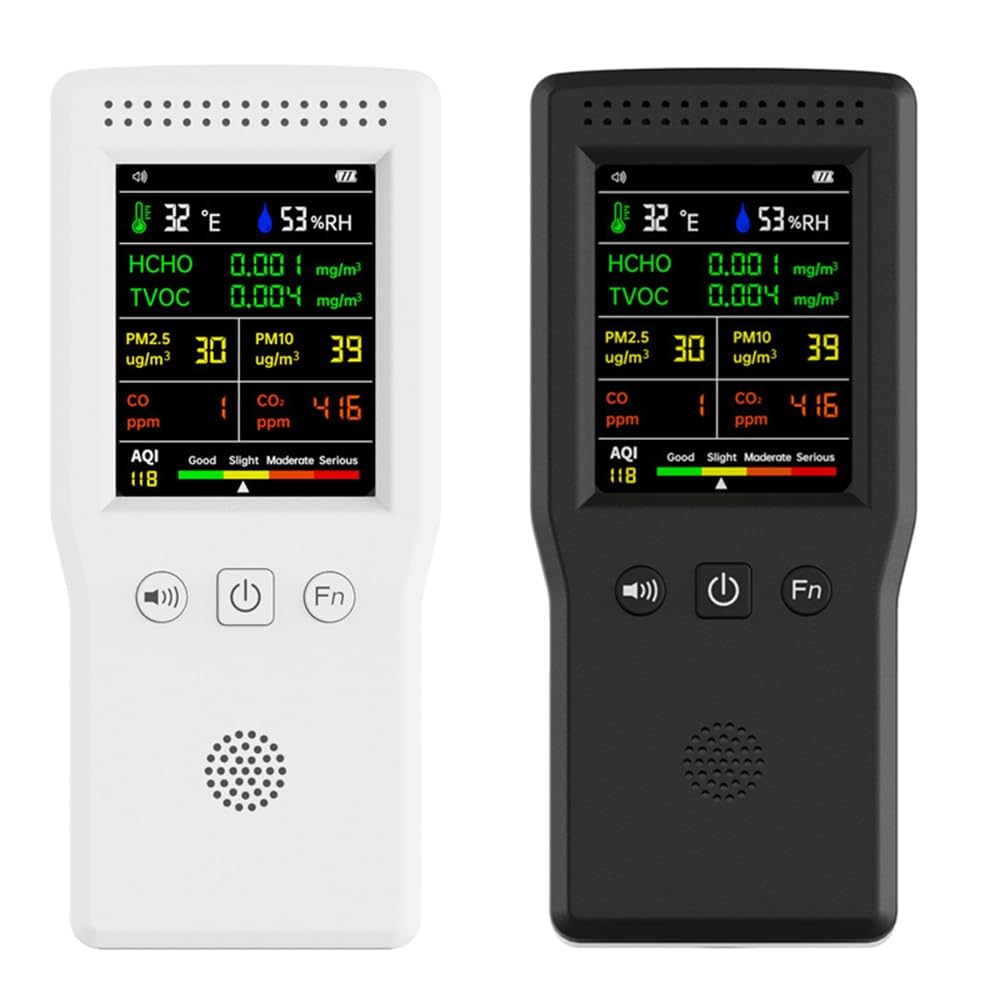 Moniteur de qualité de l'air intérieur : kit de test domestique portable