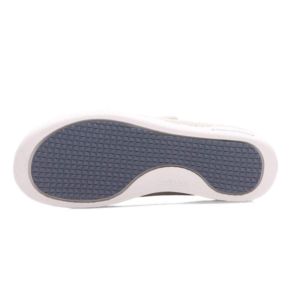 Scarpe comode per Edema da artrite,Aggiungi Fertilizzante per allargare Le Scarpe dei Piedi gonfi, Scarpe per diabetici in Magic Tape-Beige_41,Pantofola per diabetici Easy Close