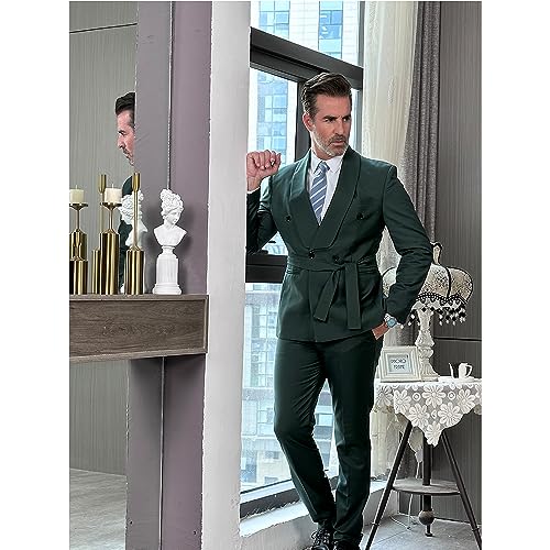 Mens Suits 2 Pieces Casual Tuxedos Summer Beach Suit Sets2