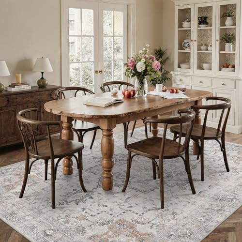 BESBLEE tapete rectangular 120x96 pulg ligero y lavable miniatura 4