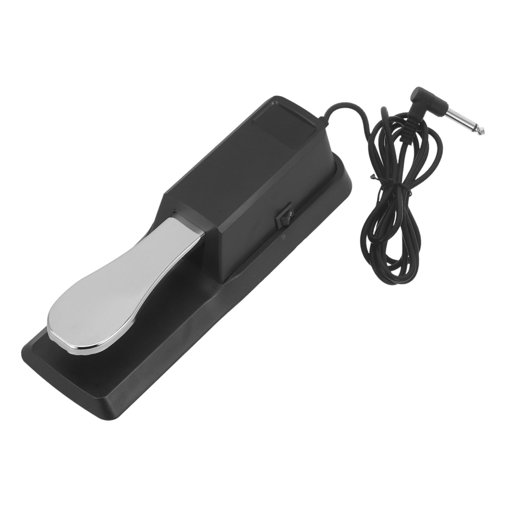 Mipcase Pedale Sustain per Tastiera Elettronica Pedale Antiscivolo Struttura Stabile Compatibile con Pianoforti Digitali e Tastiere Midi Peso Adeguato per Uso Pratico e Sicuro