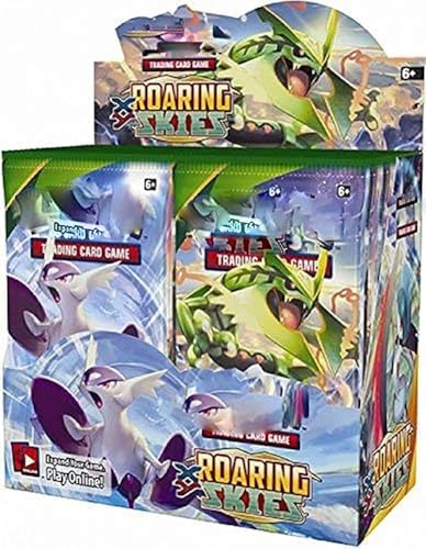 Image of Pokemoon TCG 50 Cardds Bundle | 5 Packs of 10 Random Collectible Trading Cardds | Surprise Cardd Set for Kids & Collectors (Roaring Sky 5 Pack 50 Cards)