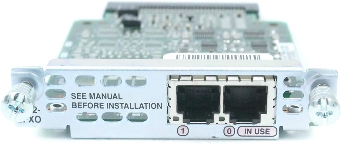 Cisco VIC2-2FXO 2PORT VOICE INTERFACE CARD