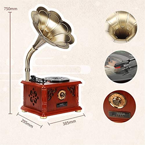 Tourne-Disque Vintage Héritage Vintage Classique Décoration de la Maison Rétro Antique Gramophone Phonographe Platine… - Les Beatles, Paul McCartney, John Lennon, RIngo Starr, George Harrison Tourne-Disque Vintage Héritage Vintage Classique Décoration de la Maison Rétro Antique Gramophone Phonographe Platine… – Image 3