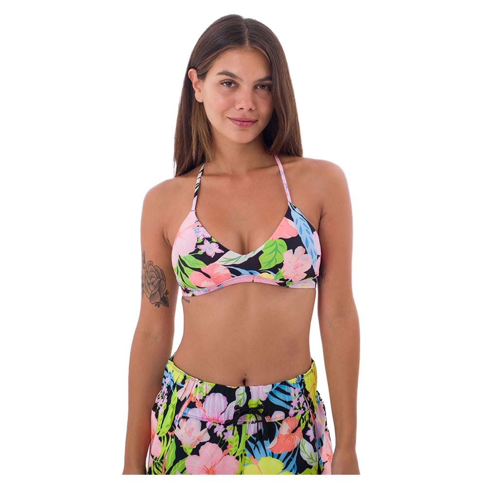 Top Bikini Womens - Sunset District Adjustable Black
