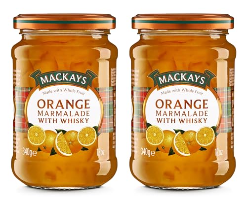 Orange Marmalade with Whisky Mermelada de naranja amarga con whisky 2x 340g - importado por Shestore24