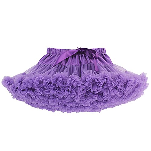 FOURSTEEDS Girl's Dance Tutu Skirts Multi-layer Pettiskirts Princess Ballet Dance Skirt 0-9T