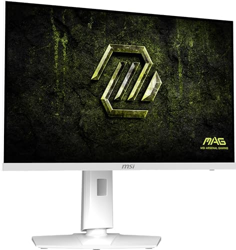 MSI 27 MAG 274QRFW X32, Gaming Monitör, WQHD, 16:9, Flat, Rapid IPS, 320Hz, 0.5ms (Min.), Freesync Premium, Pivot, Beyaz - Görsel 4