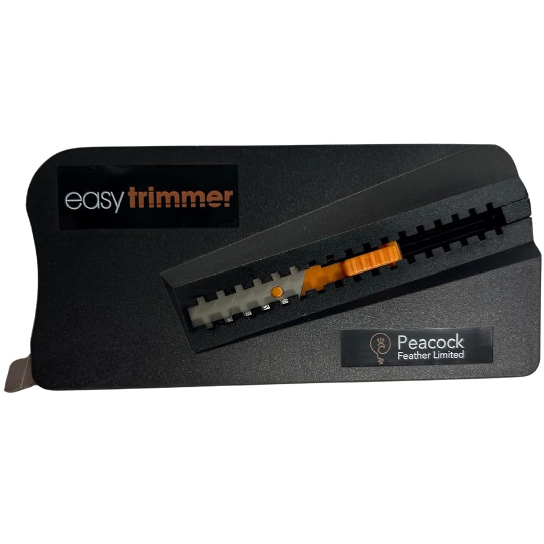 Peacock Feather Limited Black Peacock Feather Easy Trimmer Wallpaper Cutting Tool – Edge And Corner Trimming Decorating Guide Tool For Precise Wall Covering, Diy Home Improvement, Professional-Grade Wallpaper Cutting Solution