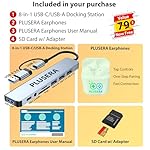 Lenovo IdeaPad 15.6" Laptop, 20GB RAM 1.6TB Storage (1TB SSD+128GB eMMC+512GB SD Card), Windows 11 Pro with 1-Year Microsoft Office 365 Included, Intel Celeron Processor, PLUSERA Earphones - Image 2