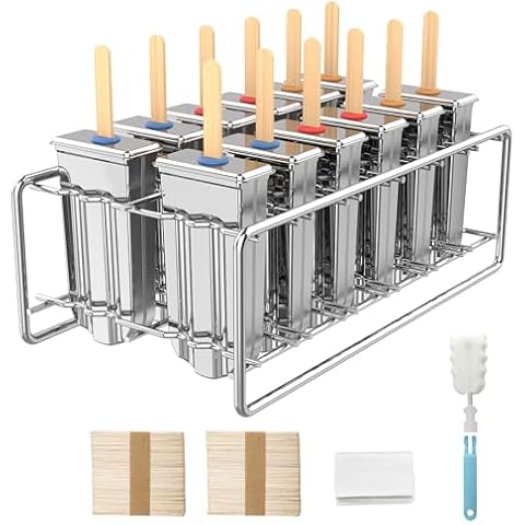 TOCCOOL Stainless Steel Popsicle Molds Cover