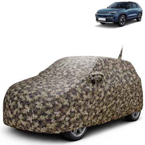 Image of KINGSWAY JungleTech 100% Waterproof Car Cover Only with Maruti Suzuki Victoris (Year 2025 Onwards - All Model) | Mirror and Antenna Pockets | Scratchproof | All Weather Car Body Cover
