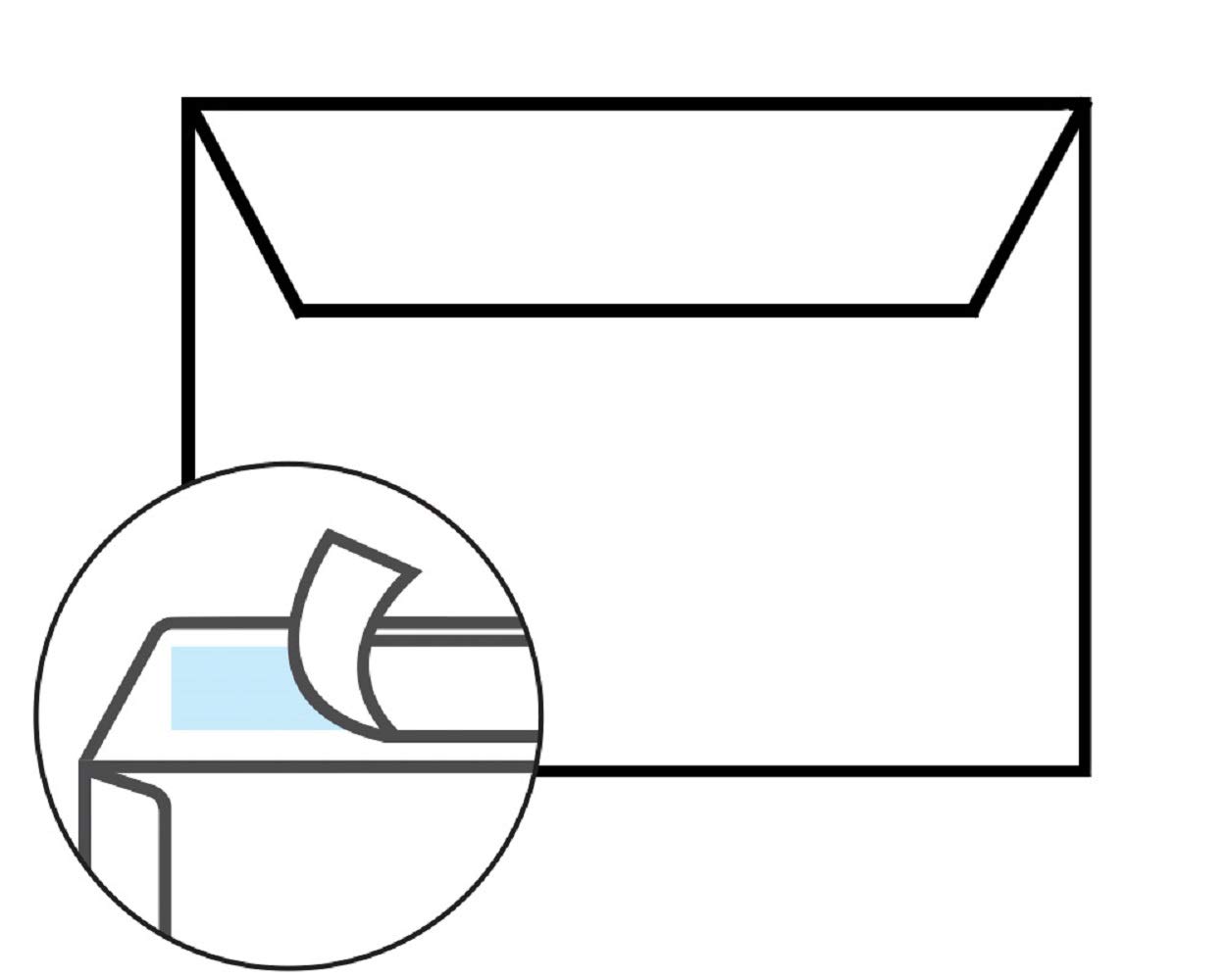 200 buste per lettere, formato B6 – (125 x 176 mm), carta da 120 g, perfette per le occasioni speciali in cammello