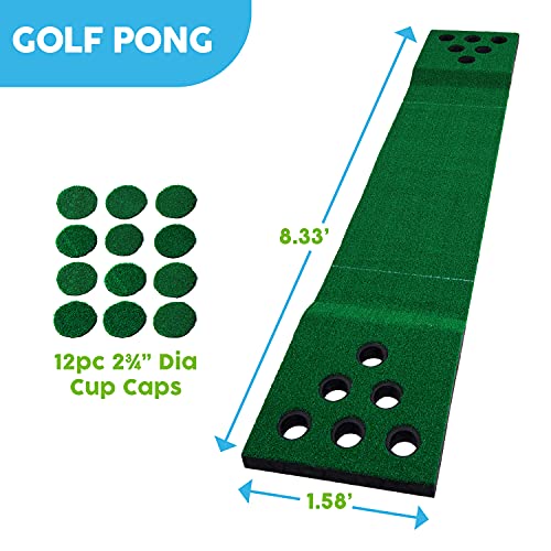 MD Sports Big Sky Putting Green Golf Training Game Set