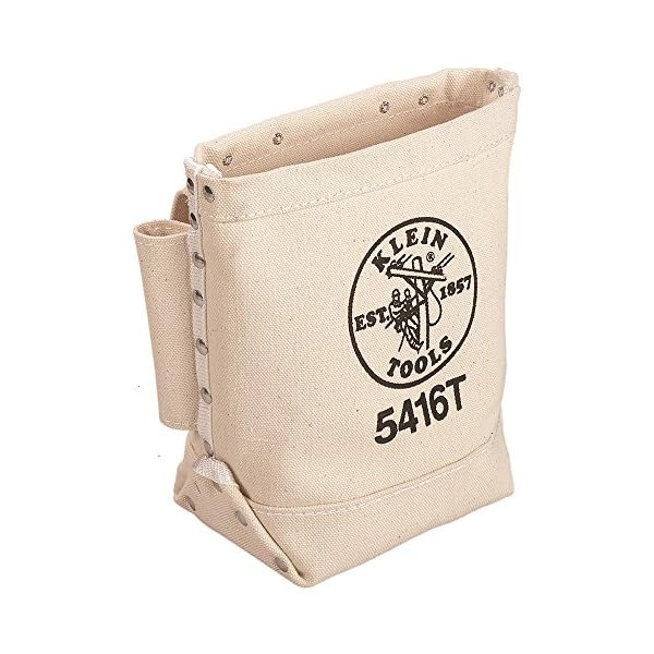 Canvas Bolt Bag Kleine Tasche zur Bolzenaufbewahrung mit Bull Pin Schlaufen, Gürteltunnelschlaufe Verbindung, Klein…