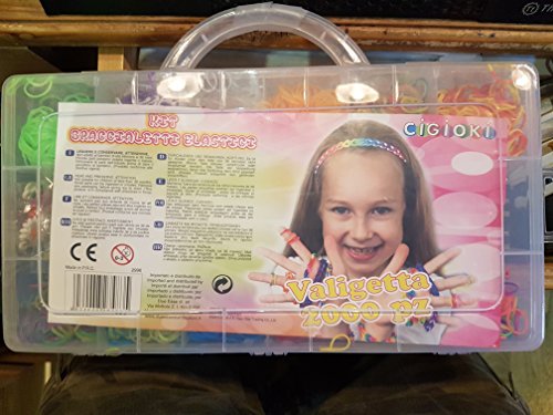 Kit Mallette Bracelets élastiques 2000 pièces